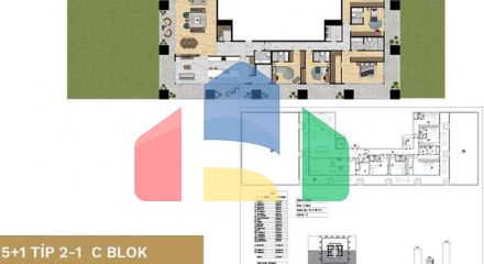 Квартира 2+1 с видом на море в Стамбуле Квартира 2+1 с видом на море в Стамбуле