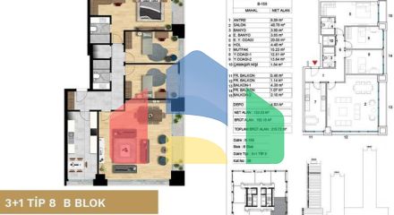 Квартира 2+1 с видом на море в Стамбуле Квартира 2+1 с видом на море в Стамбуле