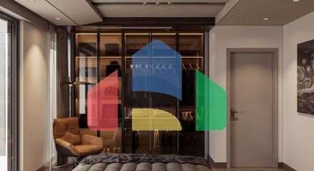 Квартира 4+1 с видом на море в Стамбуле