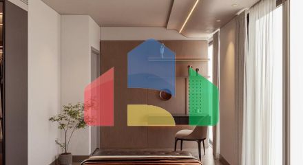 Квартира 4+1 с видом на море в Стамбуле