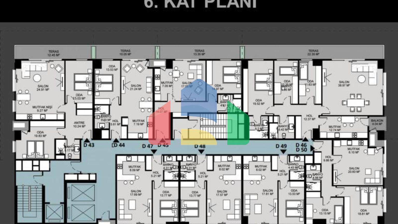 Дюплекс 4+2 в Стамбуле