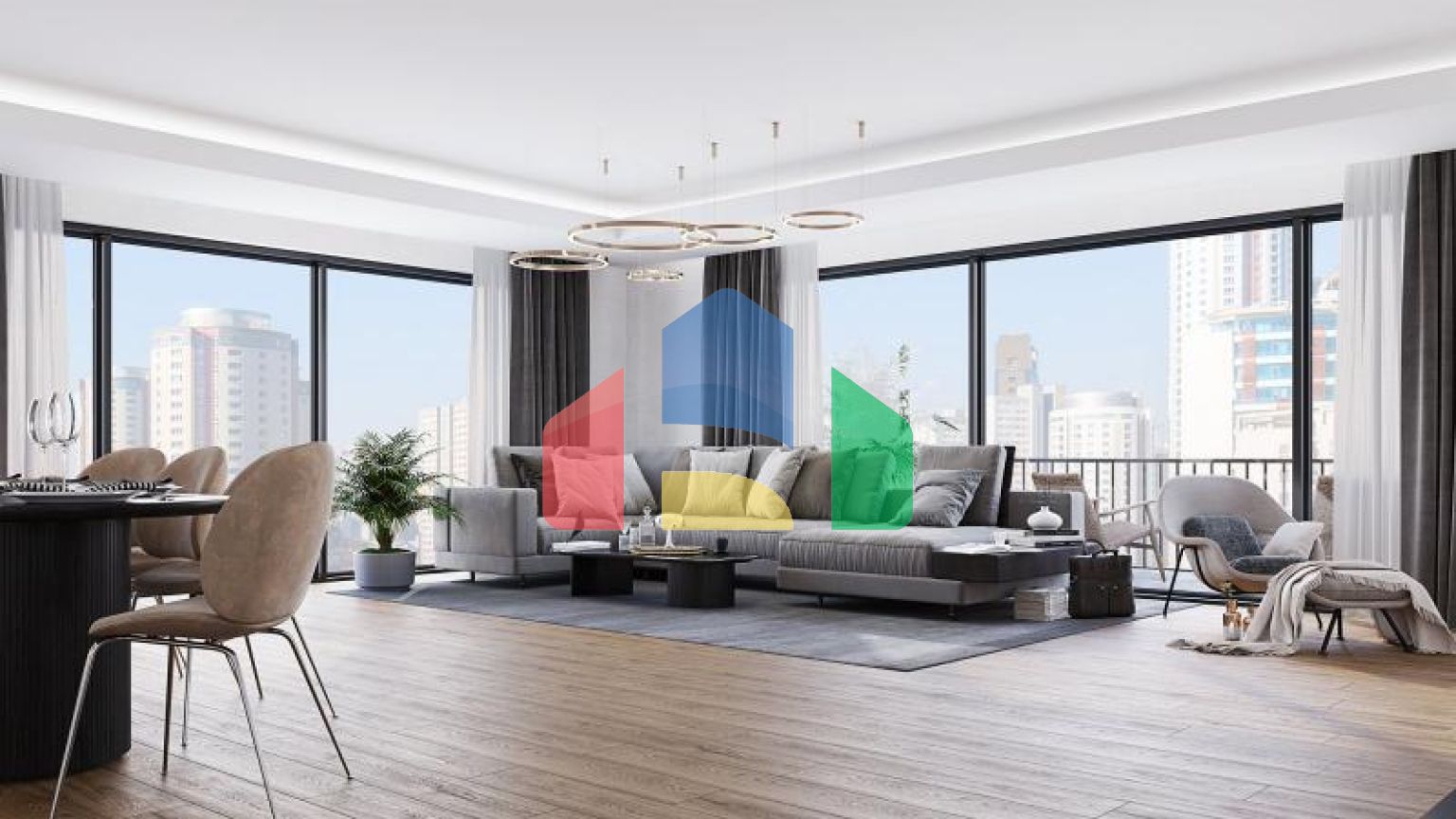 Квартира 1+1 в Стамбуле