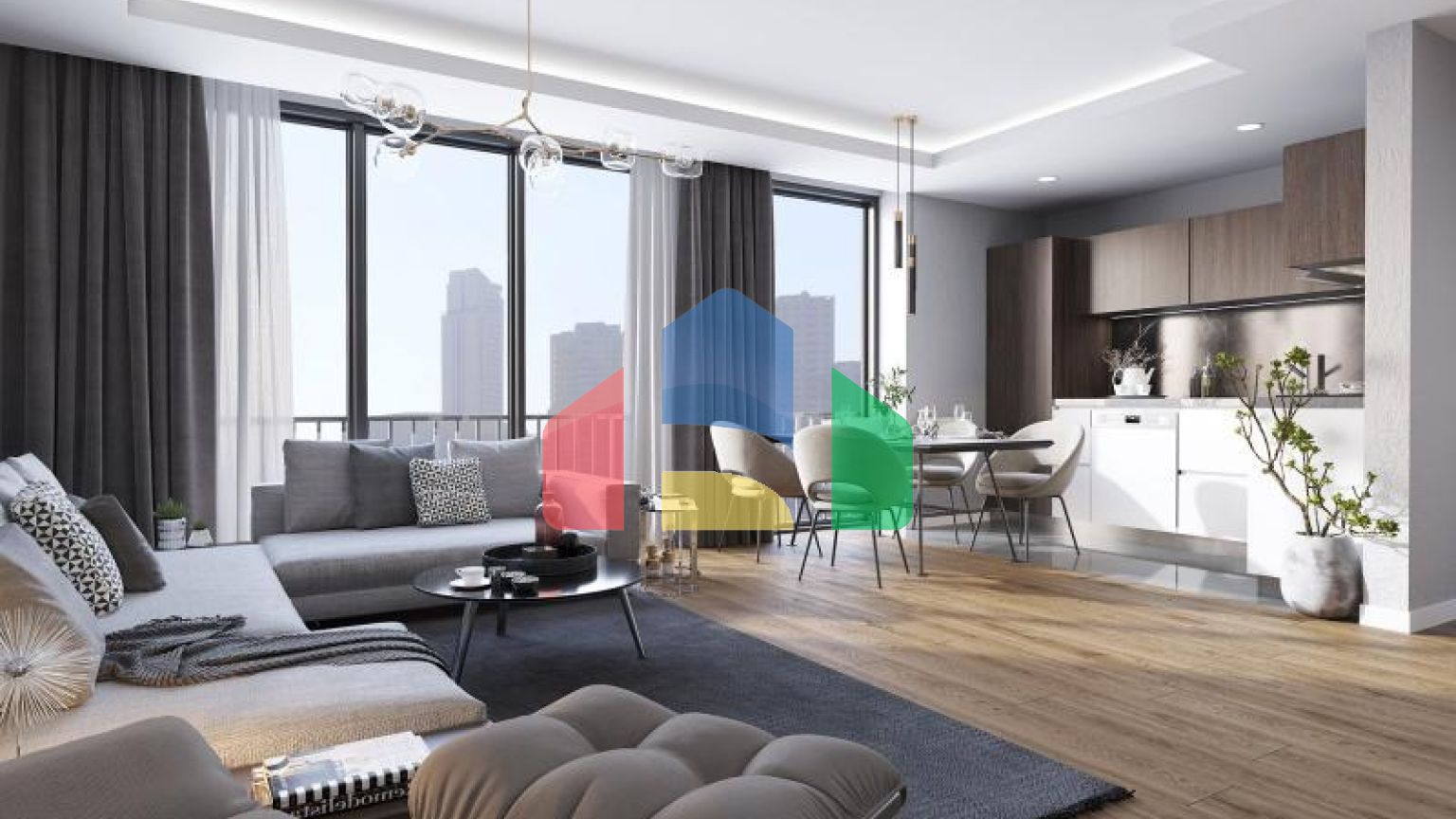 Квартира 1+1 в Стамбуле