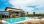 Villas with sea and lake views