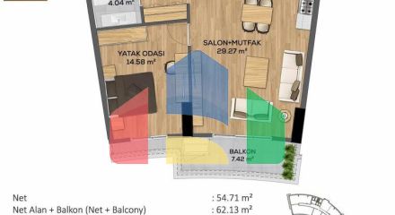 Квартира 5+1 в Стамбуле