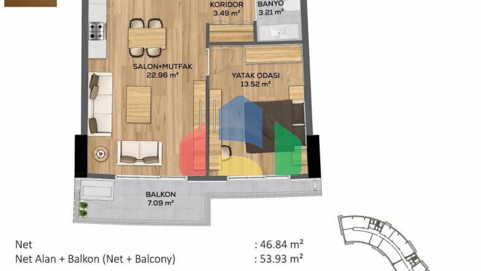 Квартира 5+1 в Стамбуле