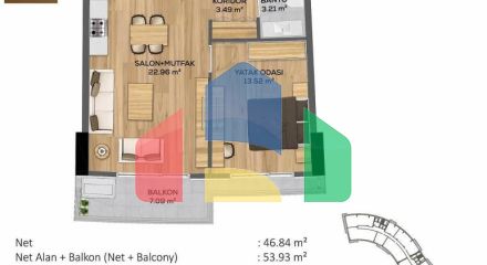 Квартира 5+1 в Стамбуле