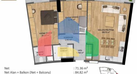 Квартира 5+1 в Стамбуле