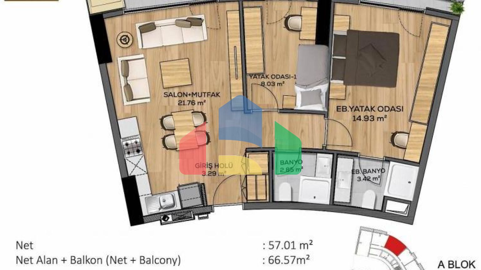 Квартира 5+1 в Стамбуле