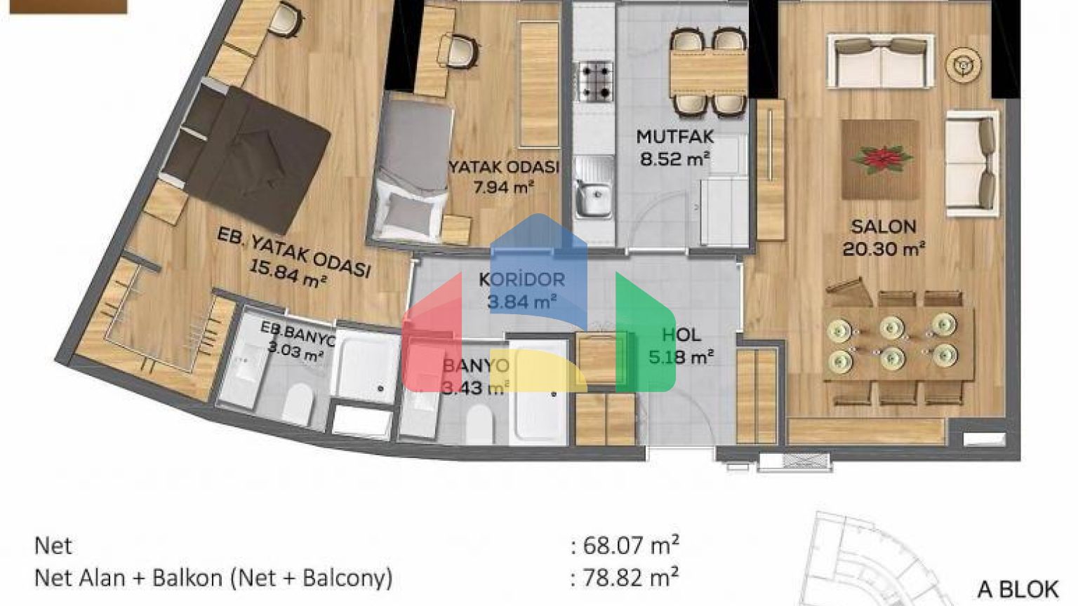 Квартира 5+1 в Стамбуле