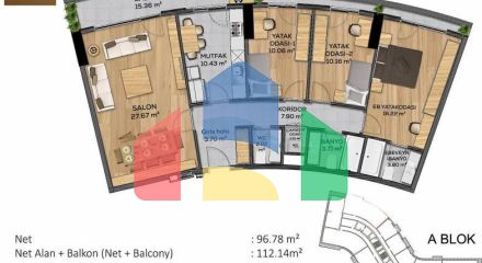 Квартира 5+1 в Стамбуле