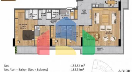 Квартира 5+1 в Стамбуле