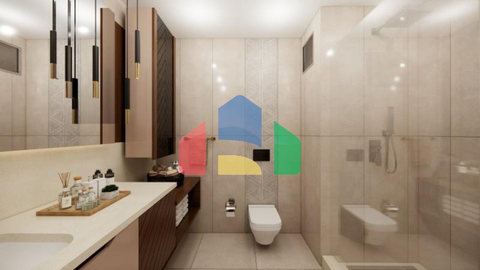 Квартира 3+1 с видом на море в Стамбуле