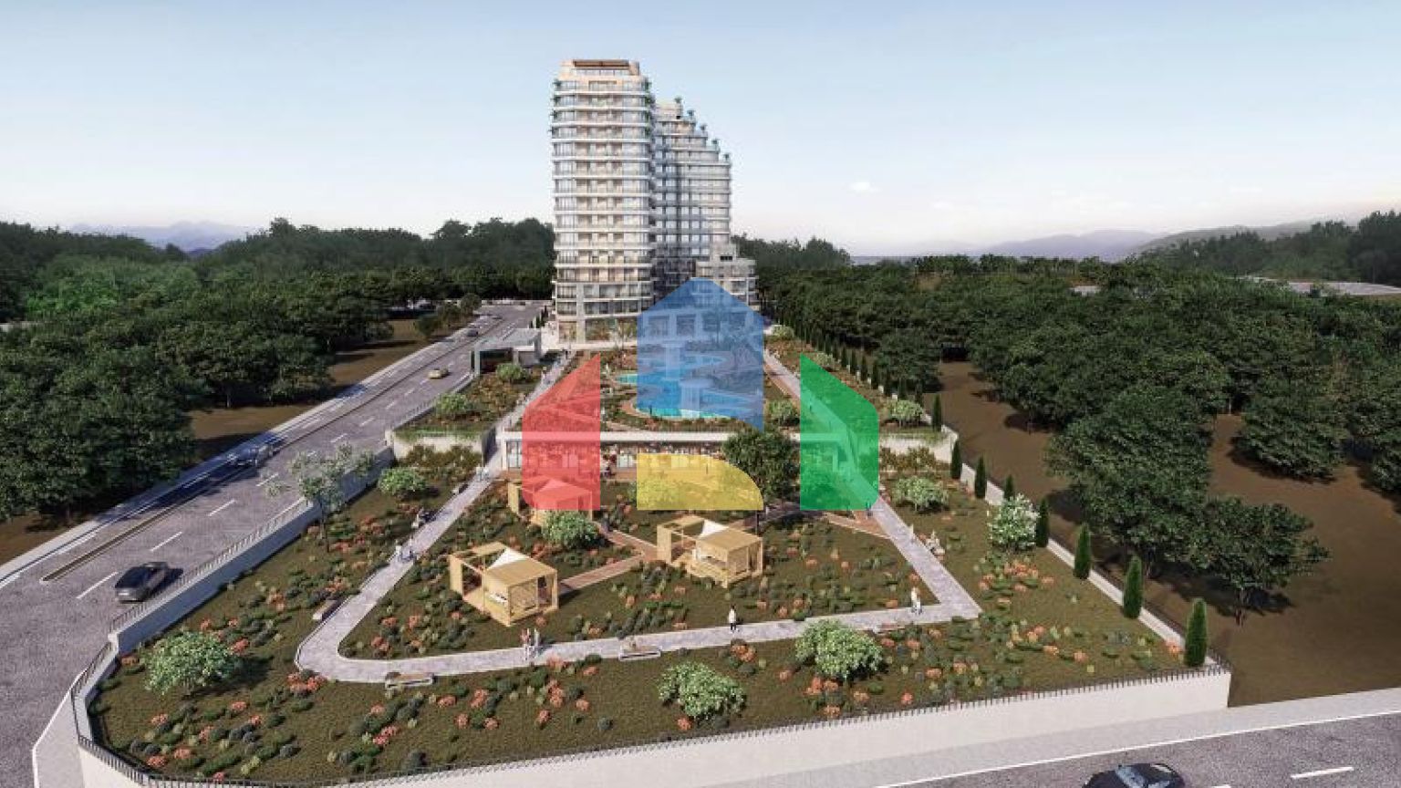 Квартира 1+1 в Стамбуле