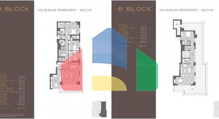 Дюплекс 4+2 с видом на море в Стамбуле