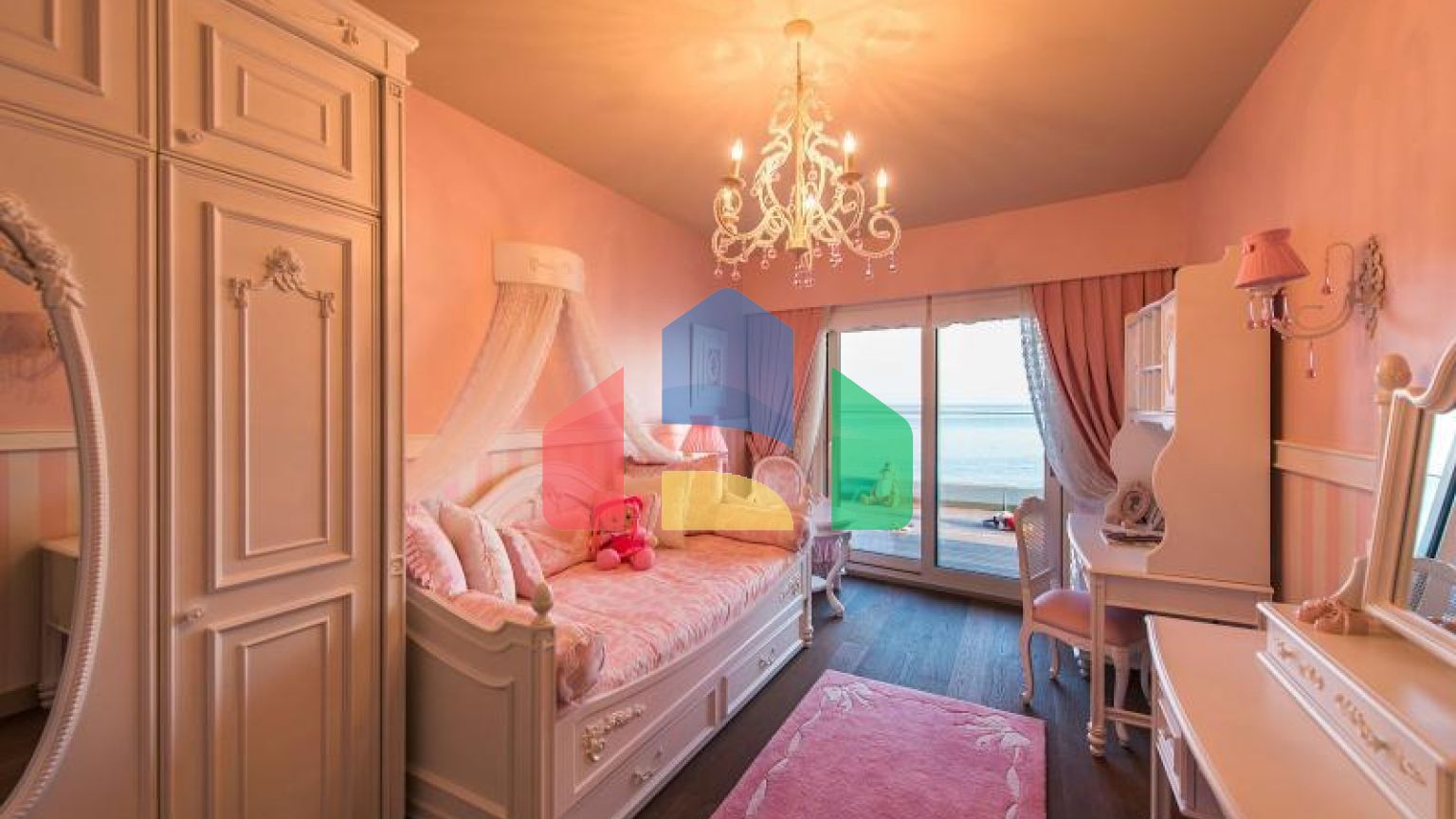 Квартира 2+1 с видом на море в Стамбуле