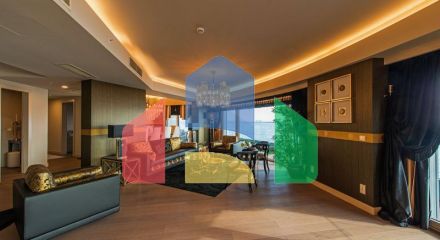 Квартира 3+1 с видом на море в Стамбуле