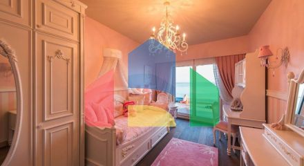 Квартира 3+1 с видом на море в Стамбуле