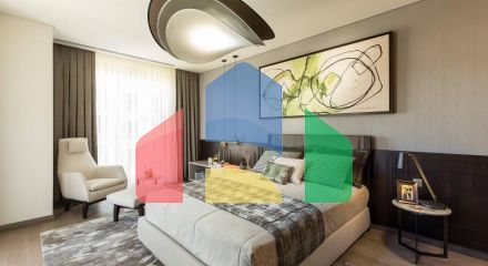 Квартира 1+1 с видом на море в Стамбуле