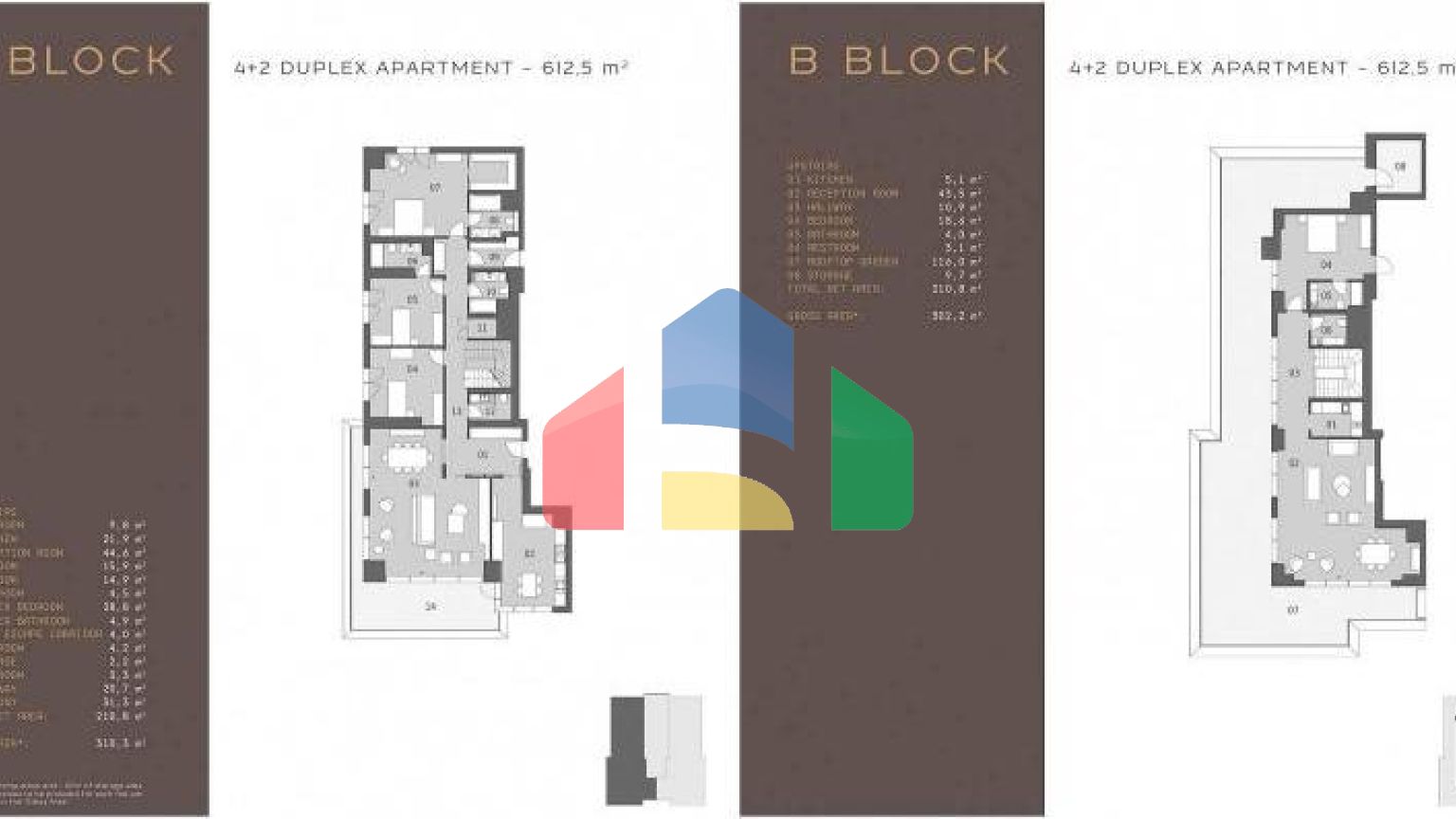 Квартира 2+1 с видом на море в Стамбуле