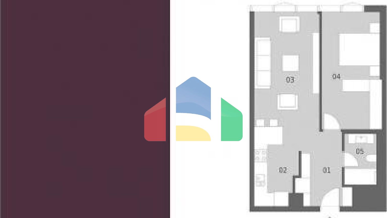 Квартира 5+1 с видом на море в Стамбуле