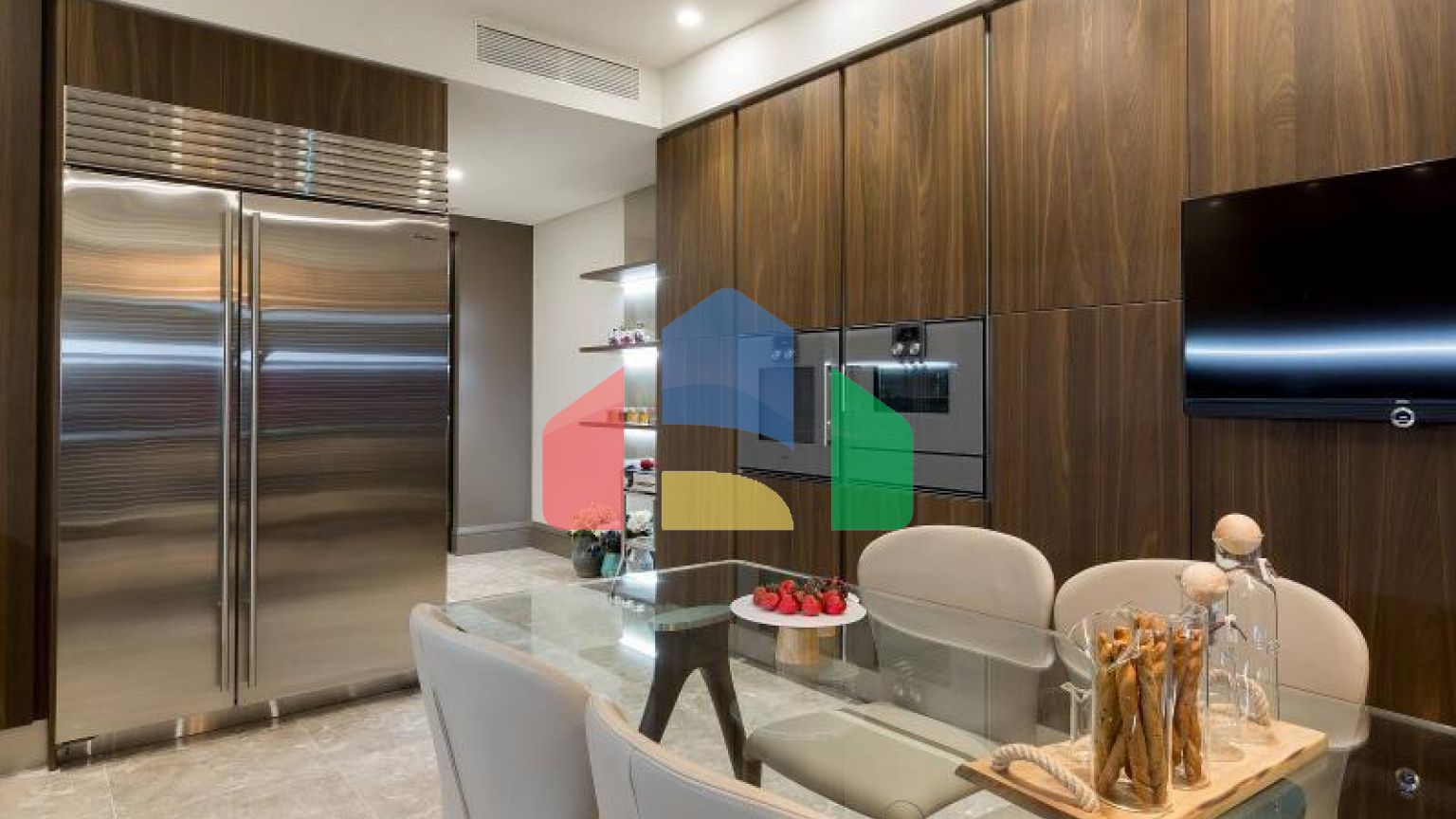 Дюплекс 5+2 с видом на море в Стамбуле