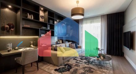 Дюплекс 5+2 с видом на море в Стамбуле