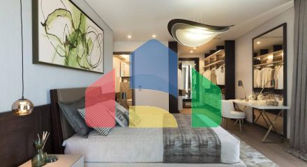 Дюплекс 5+2 с видом на море в Стамбуле