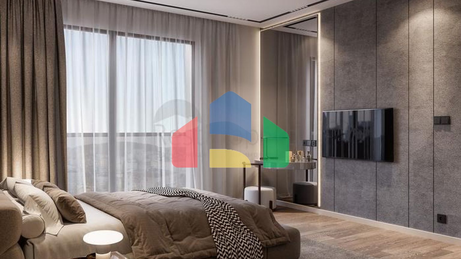 5-звездочное размещение в новом роскошном жилом комплексе в районе Маслак