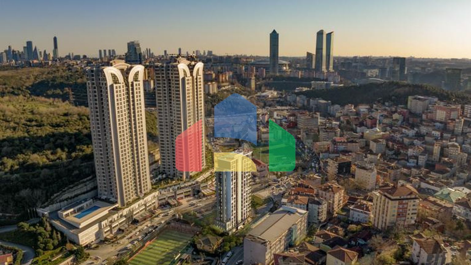 5-звездочное размещение в новом роскошном жилом комплексе в районе Маслак