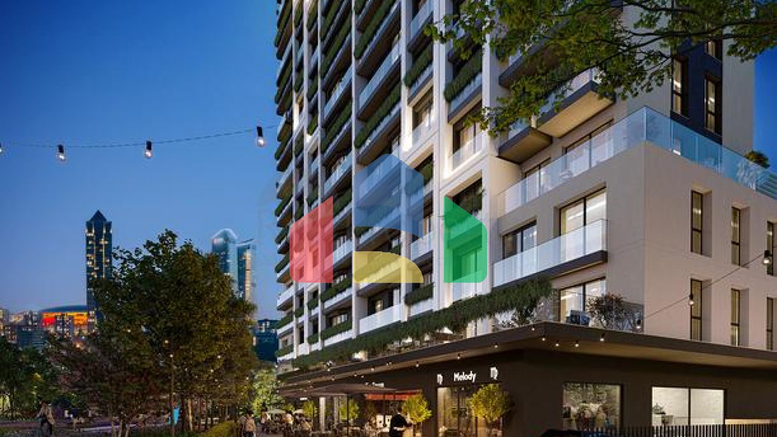 5-звездочное размещение в новом роскошном жилом комплексе в районе Маслак