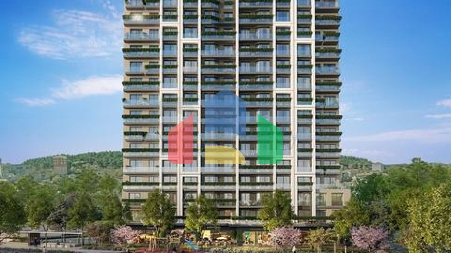 5-звездочное размещение в новом роскошном жилом комплексе в районе Маслак