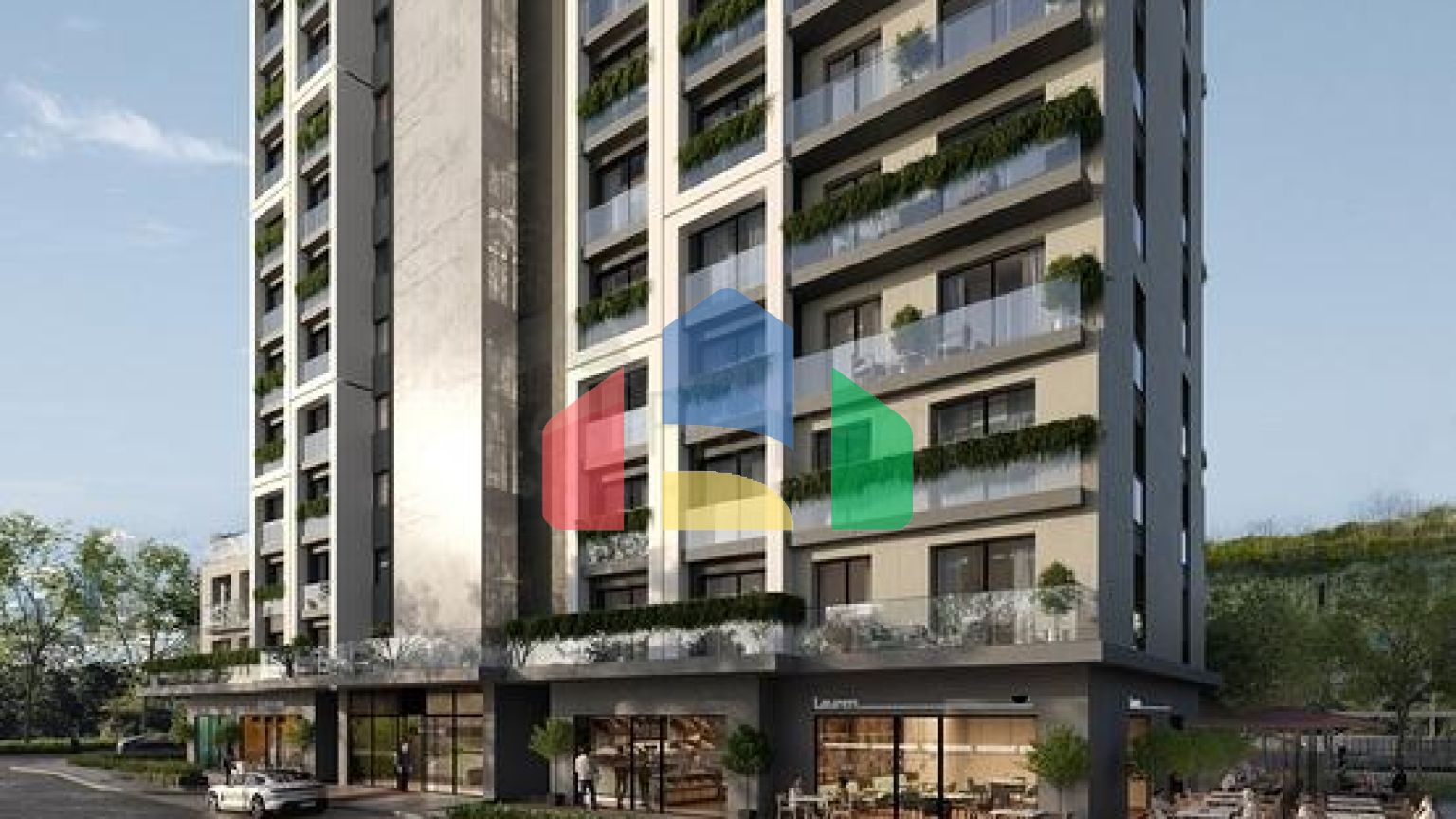 5-звездочное размещение в новом роскошном жилом комплексе в районе Маслак