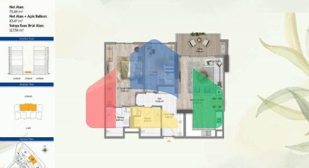 Квартира 3+1 в Стамбуле