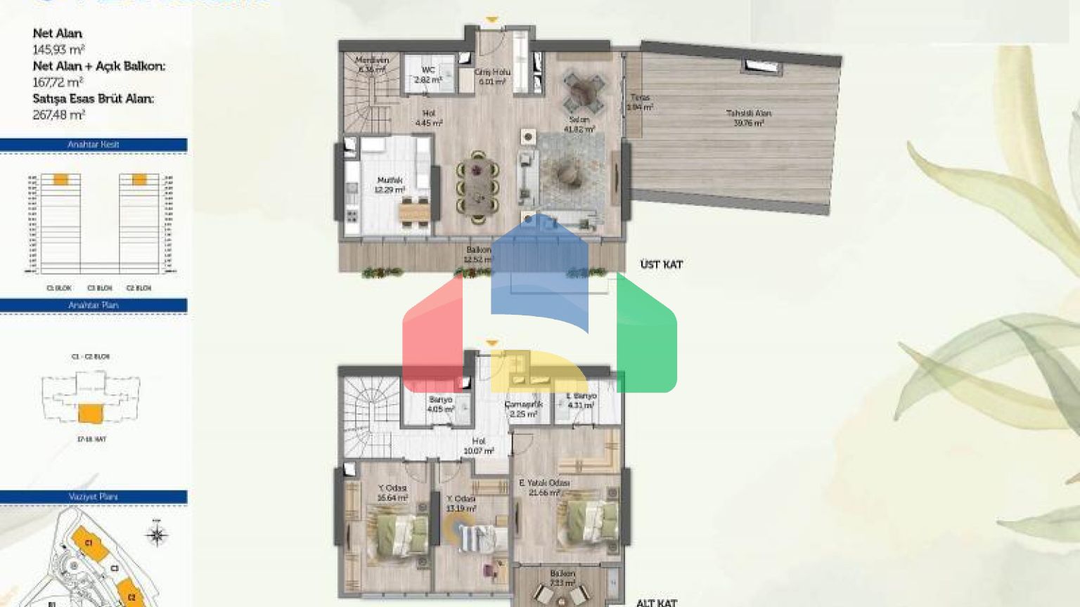 Квартира 3+1 в Стамбуле