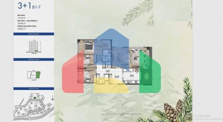 Квартира 3+1 в Стамбуле