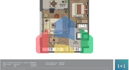 Квартира 3+1 в Стамбуле