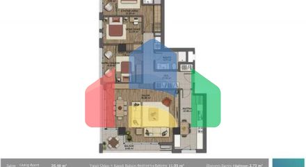 Квартира 3+1 в Стамбуле