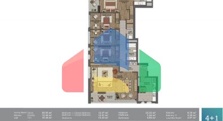 Квартира 3+1 в Стамбуле