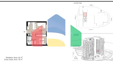 Квартира 1+1 в Стамбуле