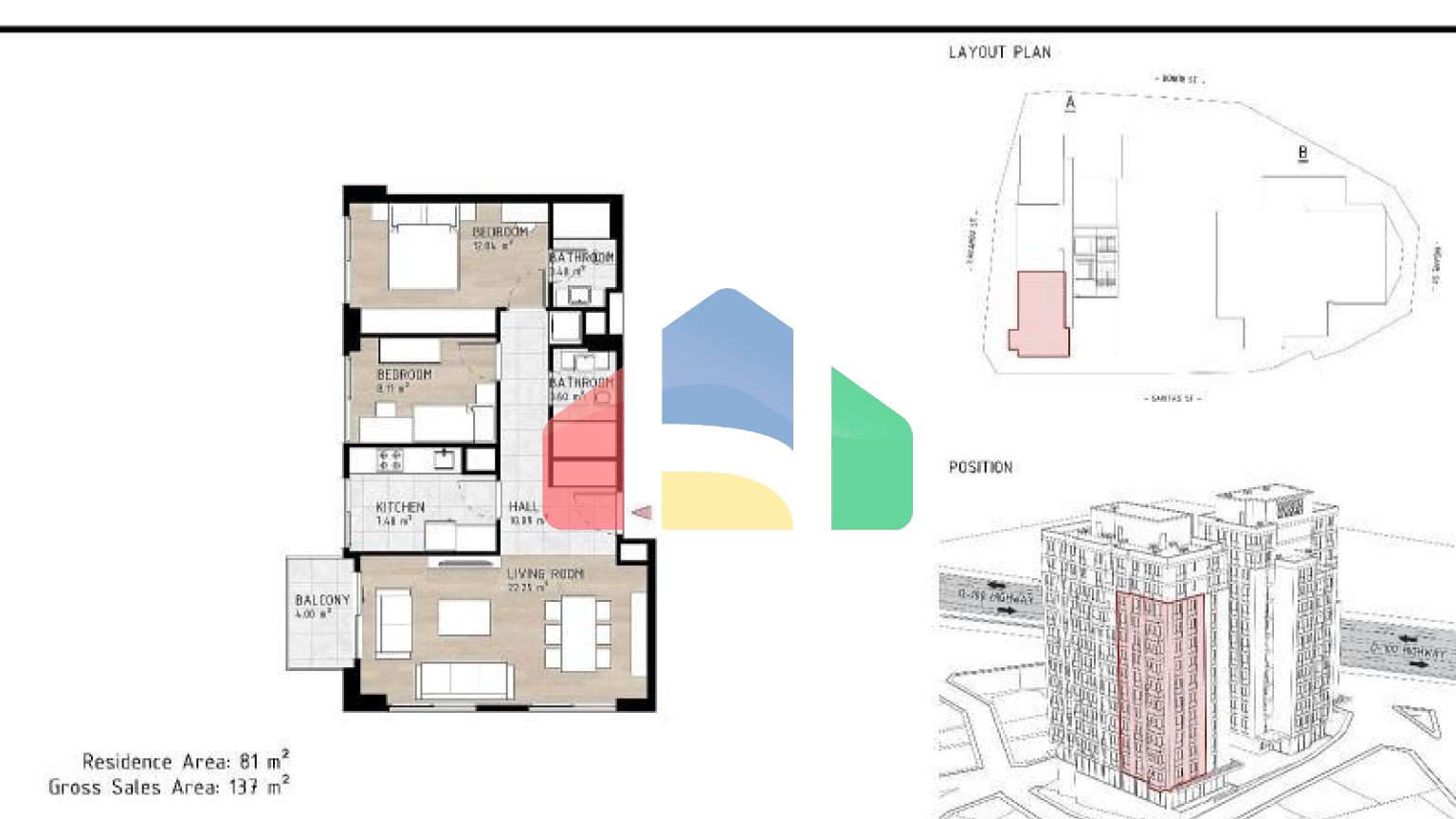 Квартира 1+1 в Стамбуле