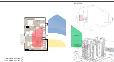 Квартира 1+1 в Стамбуле