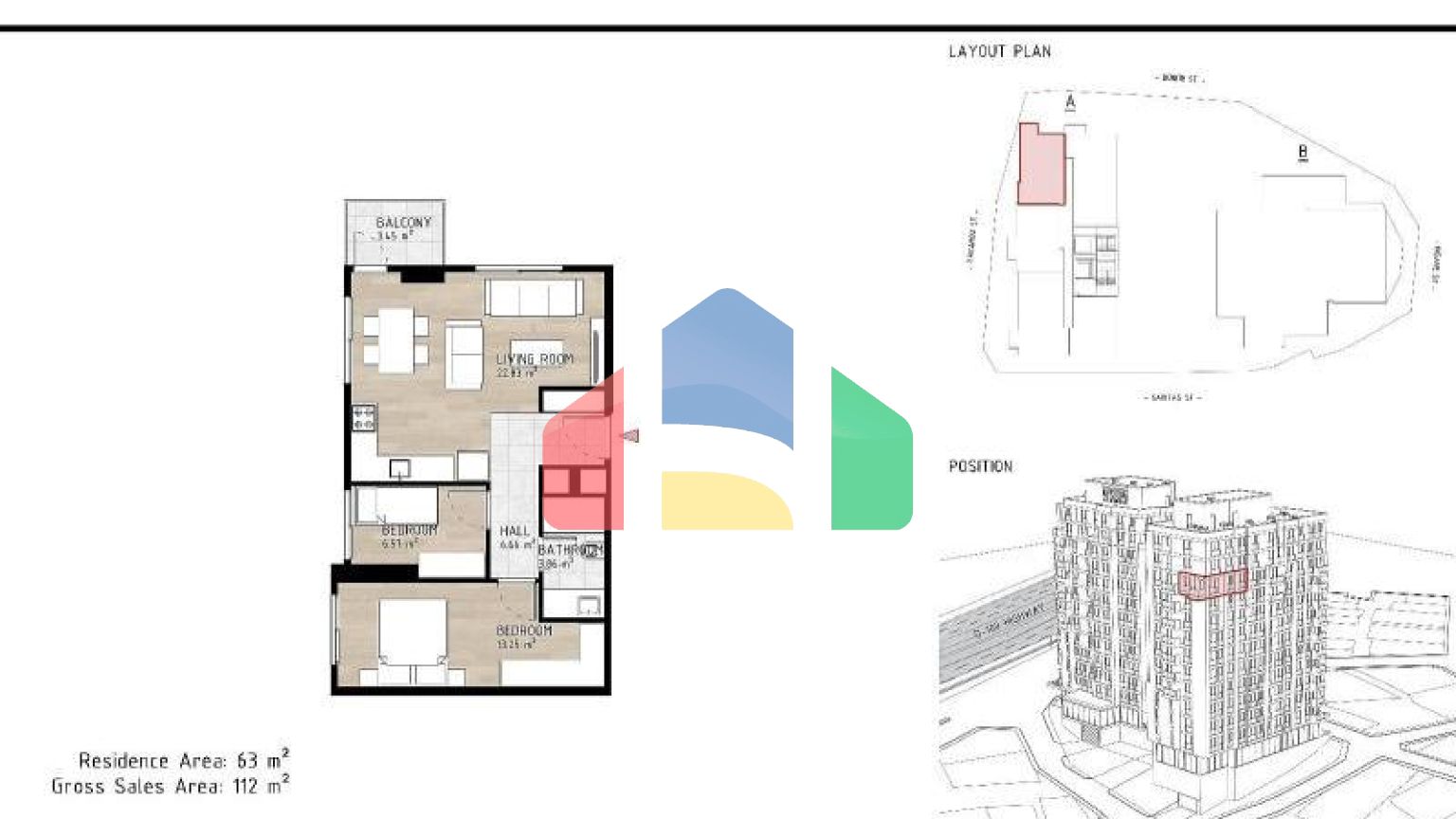Квартира 1+1 в Стамбуле