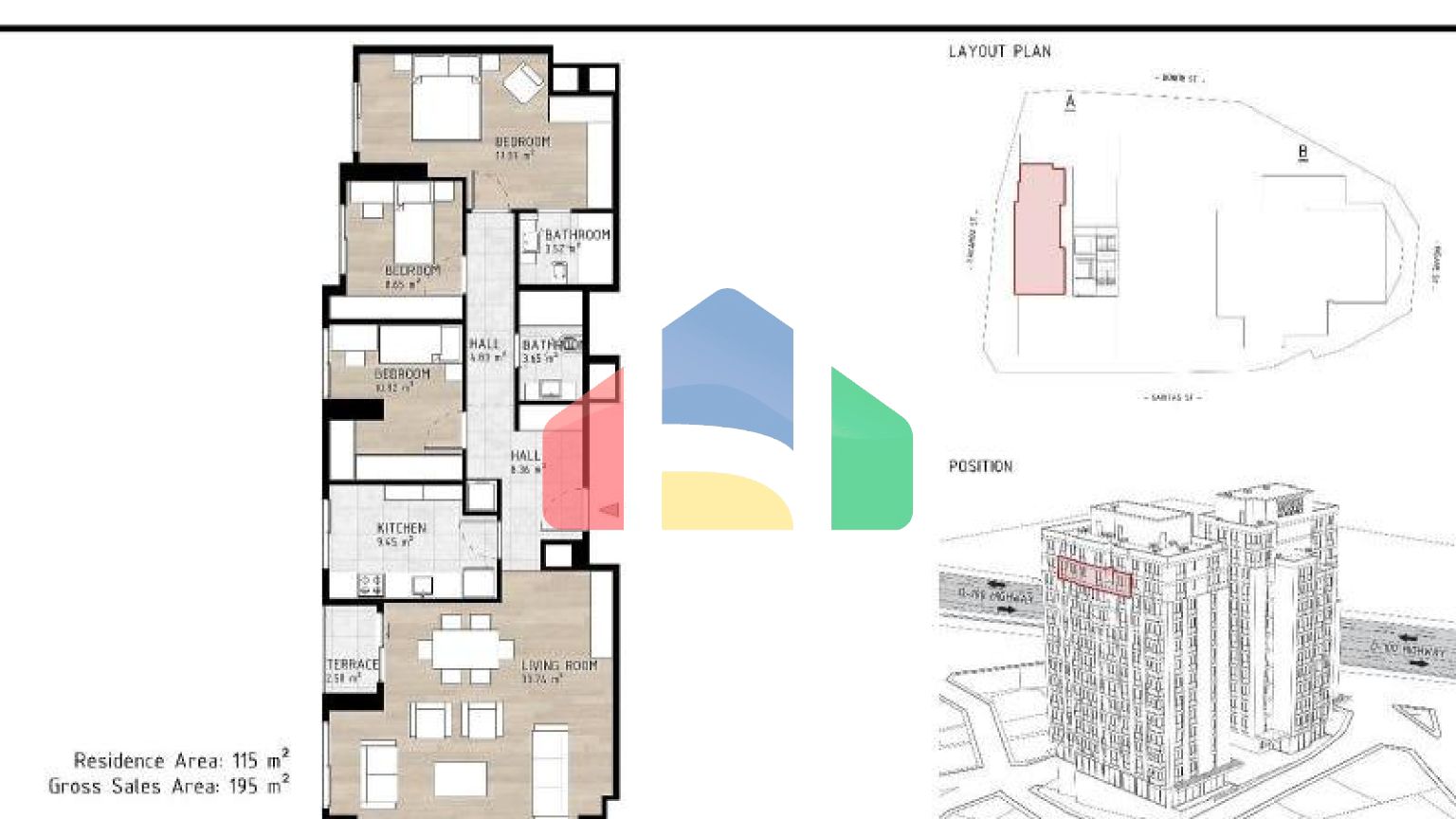 Квартира 1+1 в Стамбуле