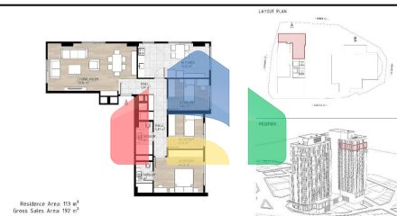 Квартира 1+1 в Стамбуле