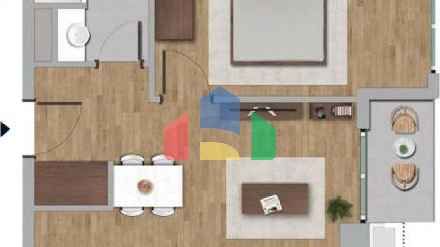 Квартира 1+1 в Стамбуле