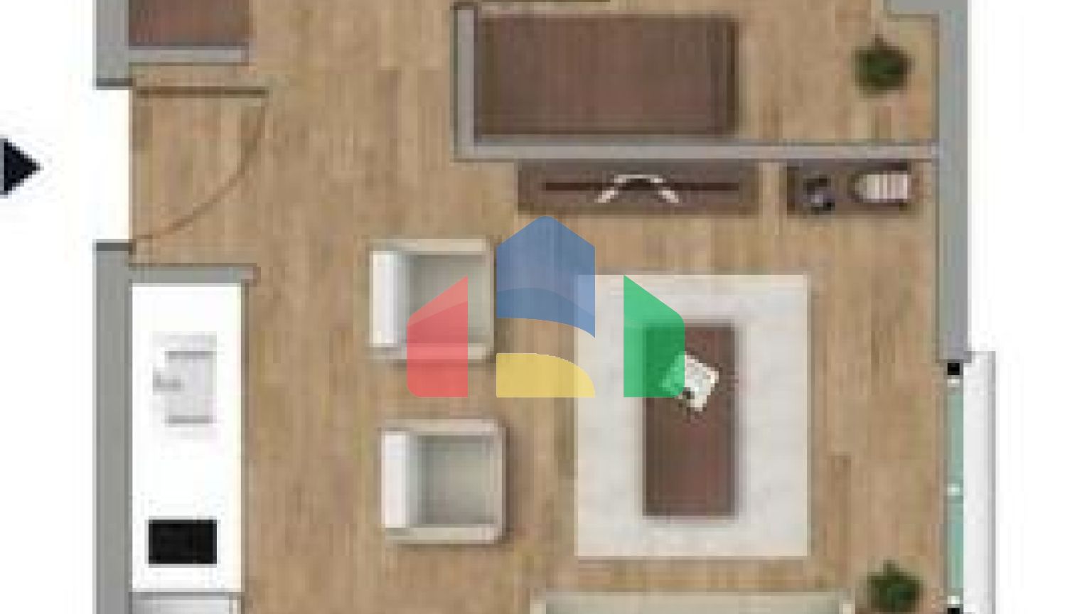 Квартира 1+1 в Стамбуле