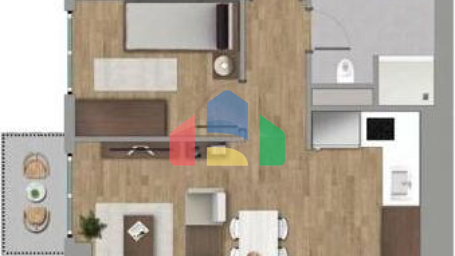 Квартира 1+1 в Стамбуле