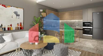 Дюплекс 2+1 в Стамбуле