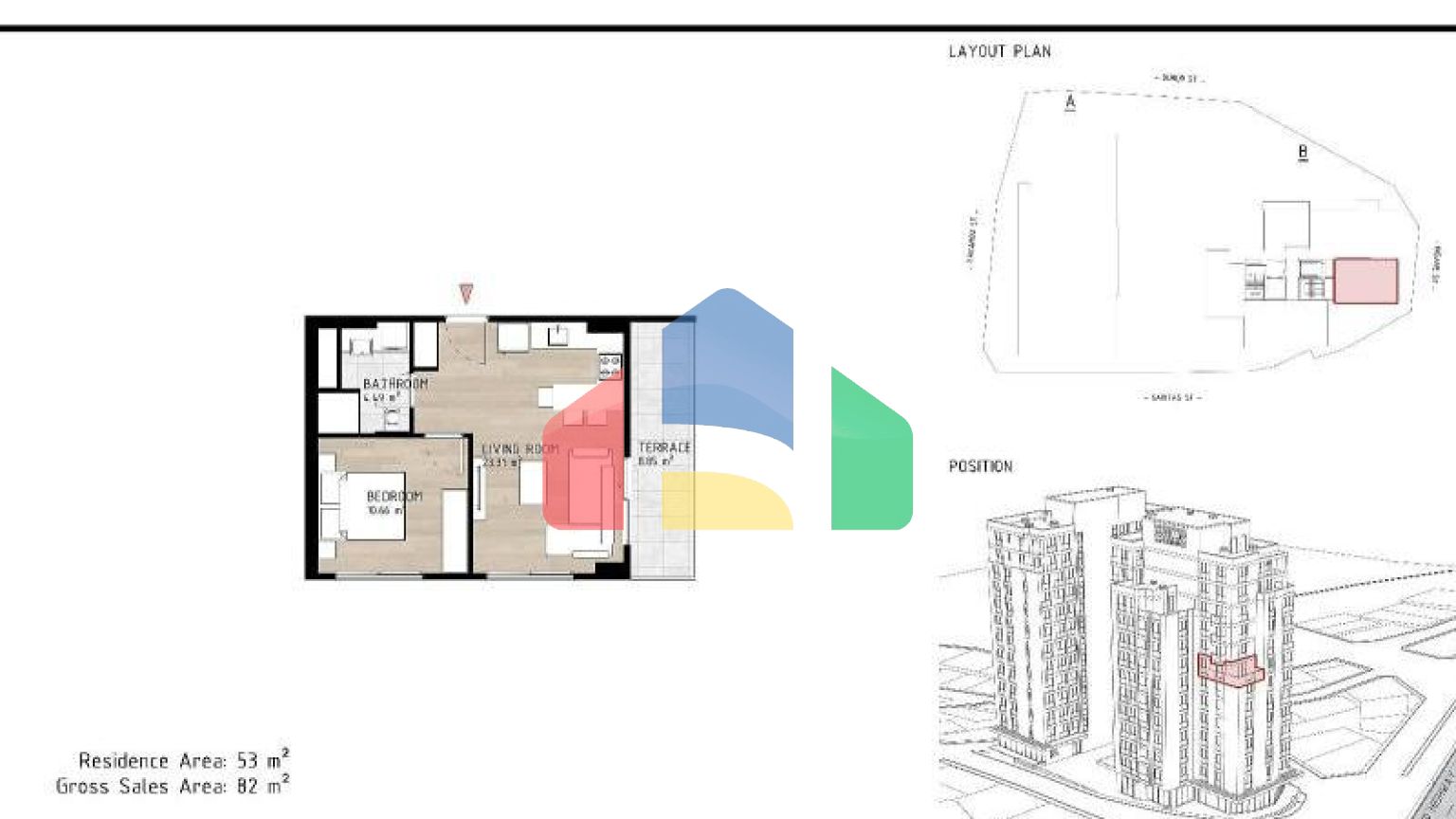 Квартира 2+1 в Стамбуле